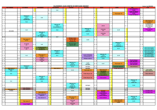 Calendrier 2026-2027