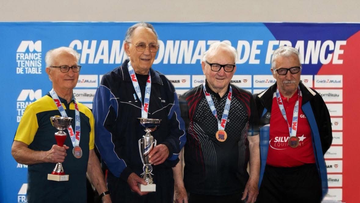 New de mars : trois pongistes du CPB à l'honneur !