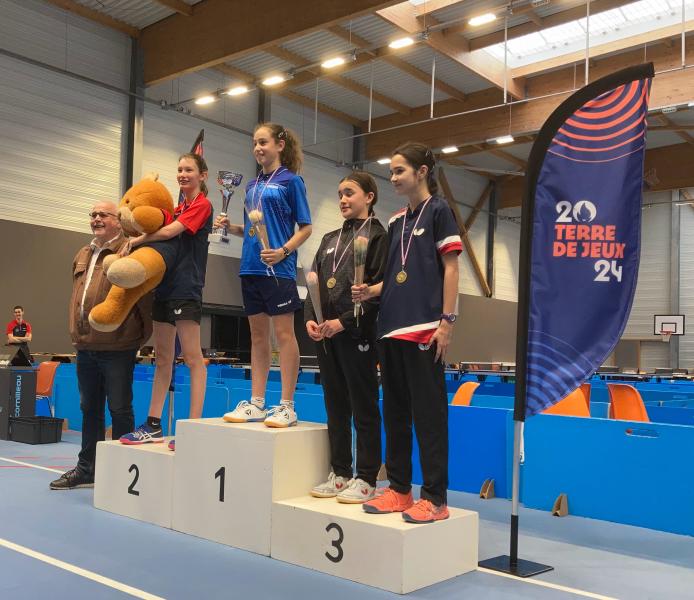 Emilie BERRANGER TRAMIER - Médaille d'argent - Cadettes