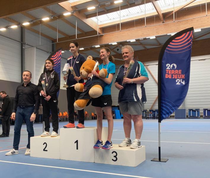 Emilie BERRANGER TRAMIER - Médaille de Bronze - 5-9 Dames