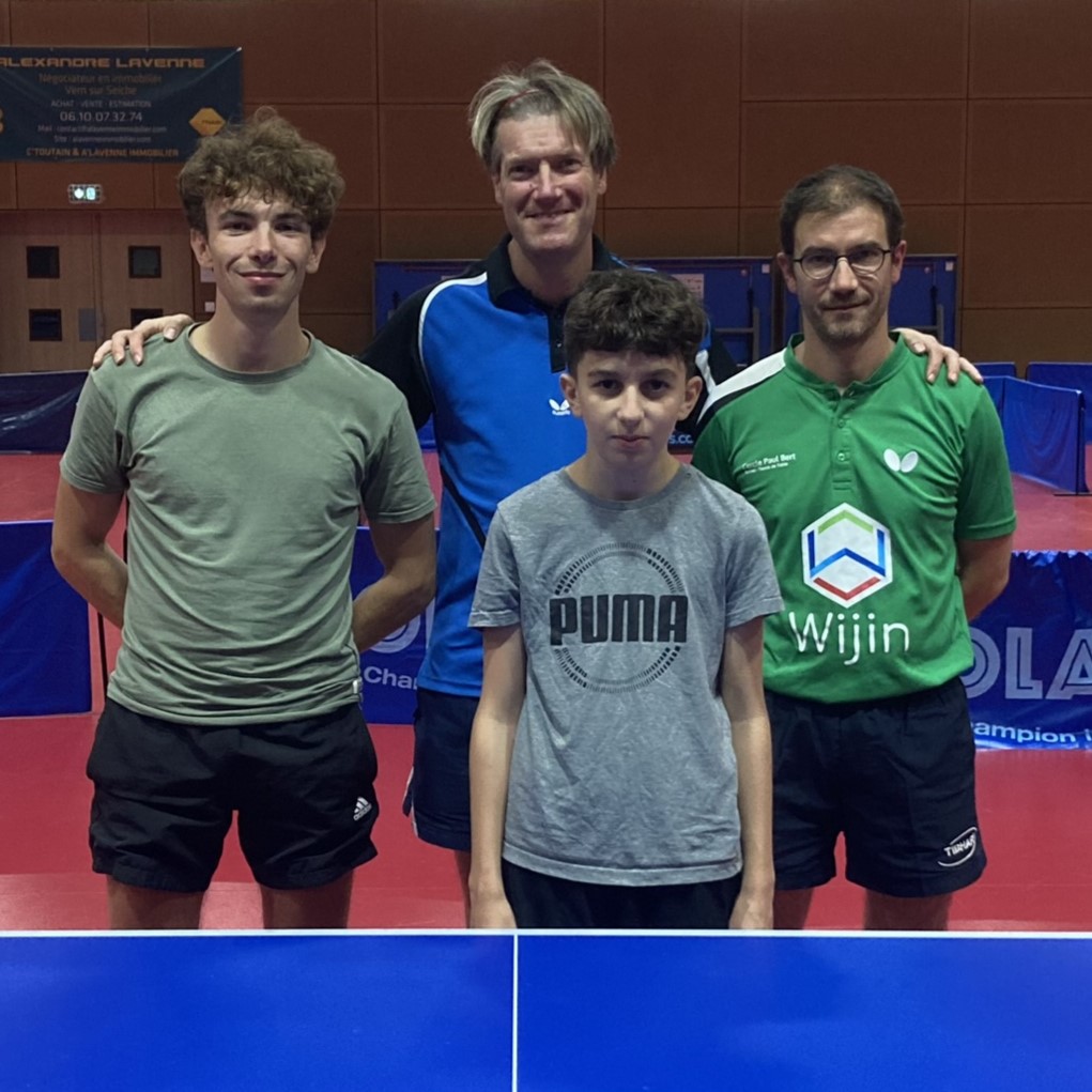 PR - Equipe 3 - CPB Tennis de Table